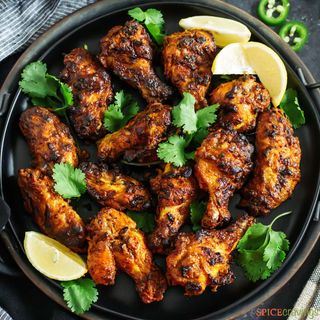 Tandoori chicken wings