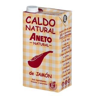 Caldo Natural Aneto De Jamón 1L