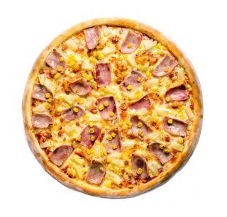 Pizza cu Sunca si Porumb