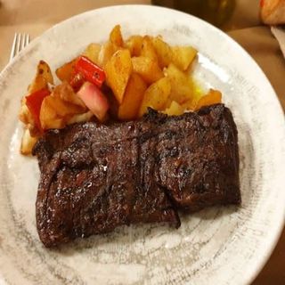  Entrecot de ternera a la brasa  