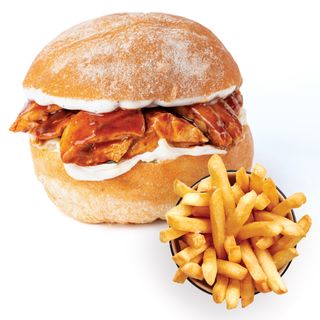 Grilled Nugget Burger