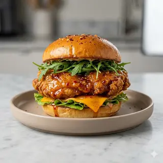 Burger N°7 - Spicy Honey