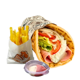 Makloub Jambon + Frites