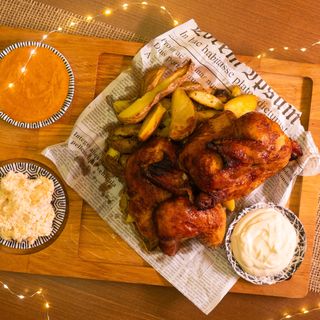 Цяло пиле на грил 2кг