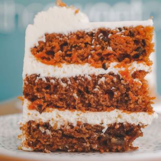 Ración tarta zanahoria