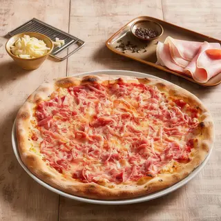PIZZA AL PROSCIUTTO 