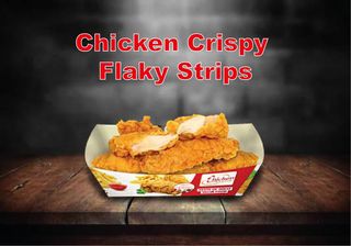 Crispy Chicken - 3 Strips (tenders de poulet)