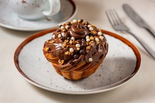 Cruffin de Nutella