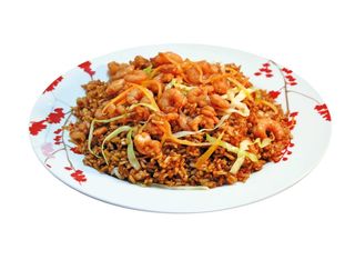 Creveți cu tăieței