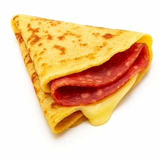 Crep Con Chorizo Y Queso