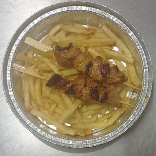 Pinchito De Cerdo con patatas