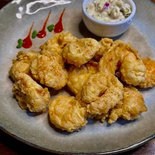 Creveti pane cu sos tartar