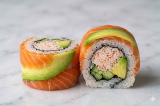 Uramaki Dragón De Salmón (8 Pzas.)