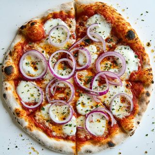 Pizza tonno e cipolla