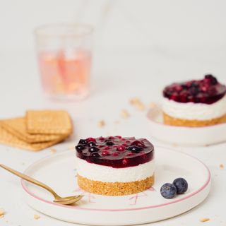 Cheescake cu fructe de padure