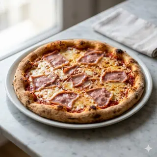 Pizza De Jamón