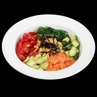 Поке Боул с лососем 