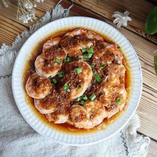 Gambas con salsa de ajo