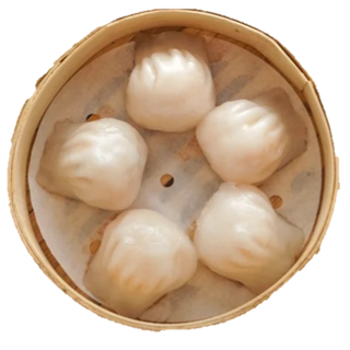 Ravioli di gamberi al vapore – 5 pezzi