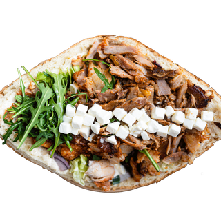 MEGA bułka 500g mięsa 