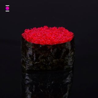 Գունկան թրչող ձկան կարմիր ձկնկիթով