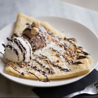 Crepes nutella e gelato