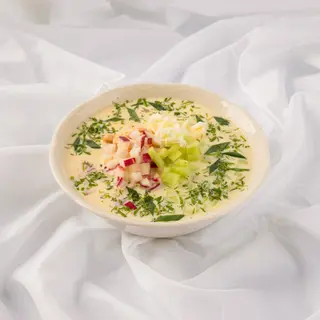 Окрошка з курячим філе