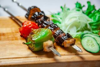 Овощи на мангале