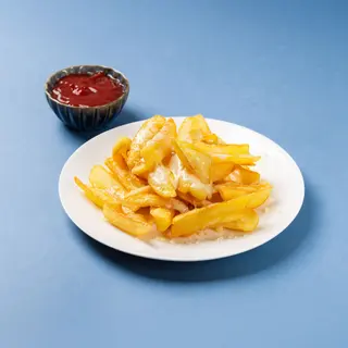 Frytki z parmezanem