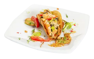 Tacos Crevettes Champignon