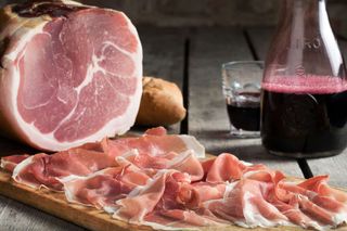 Antipasto di prosciutto di montagna