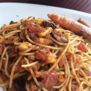 Spaghetti frutos del mar