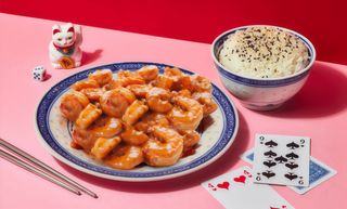 Crea tu Bol Gambas Picantes 制作香辣虾碗