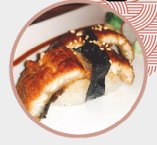 Nigiri anguilla - 2 pezzi
