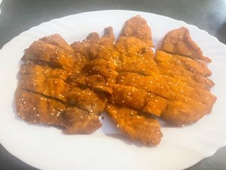 120.Хрупкаво пилешко месо (350г)