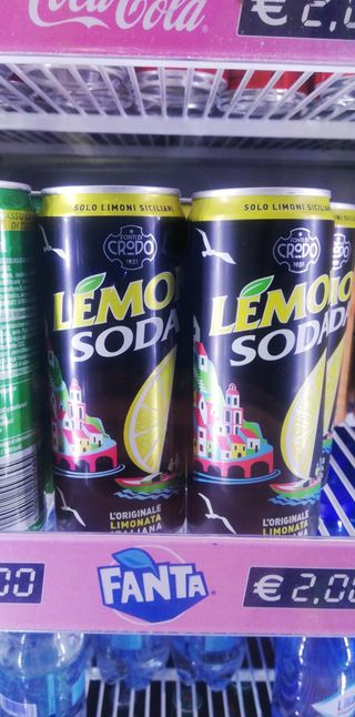 Lemon soda lattina 33cl 