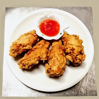 Ali di pollo fritte
