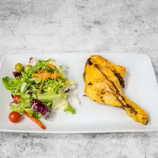 Muslo de pollo a la brasa
