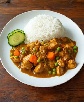 Ryż-250g. z potrawką z kurczaka-150g., surówka, zupa