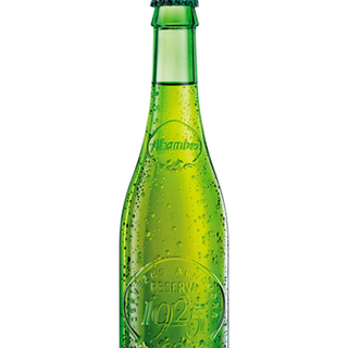 Alambra verde cerveza 