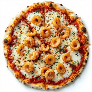 Pizza calamari 