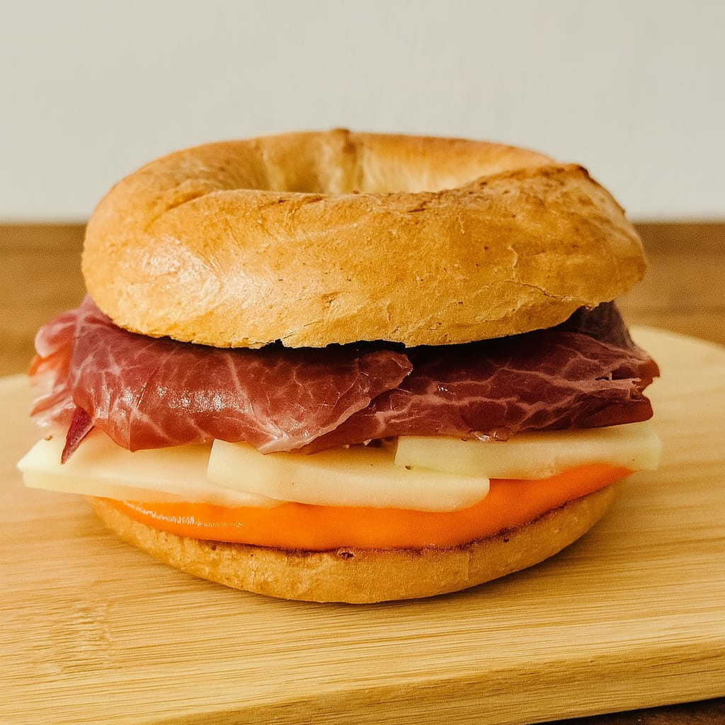 Bagel Jamón ibérico