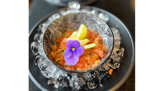 Tatar z łososia pikantny