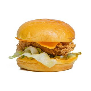 Flaming Schnzitel Burger