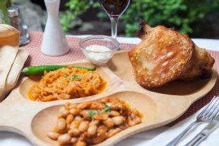 Ciolan românesc de porc, la cuptor