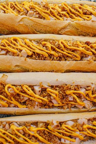 5. Baguette Con Cheddar (30 Cm.)