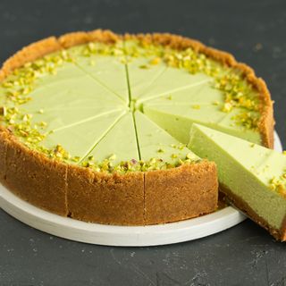 Pistacjowy sernik