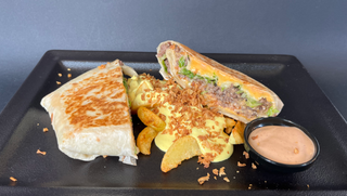 Stretto wrap cheese burger