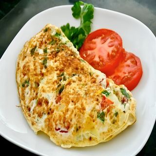 Омлет классический с сыром