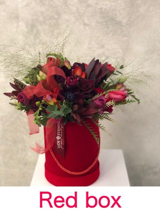 Red box